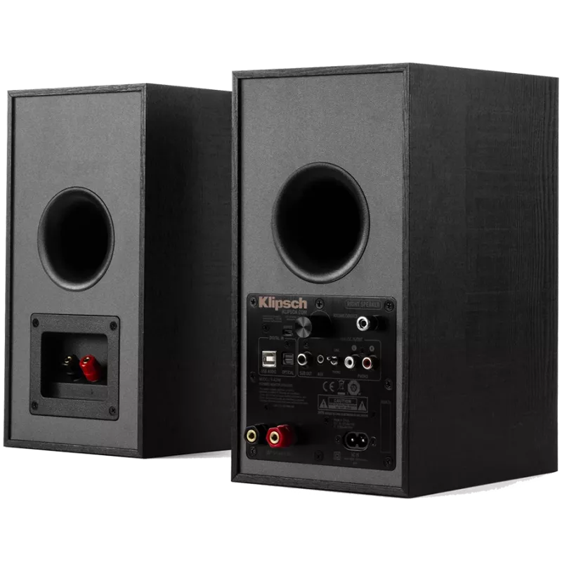 Klipsch R-41PM reproduktory čierna meď 70W káblové bezdrôtové