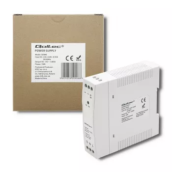 Napájací zdroj na DIN lištu 10W, 12V, 0.83A, štíhly