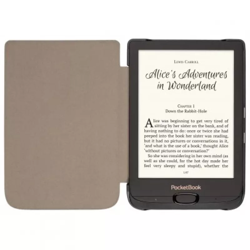 Puzdro na tablet WPUC-627-S-GY sivé (PocketBook Touch Lux 4, Lux 5, Color, Touch HD 3, Basic Lux 2)
