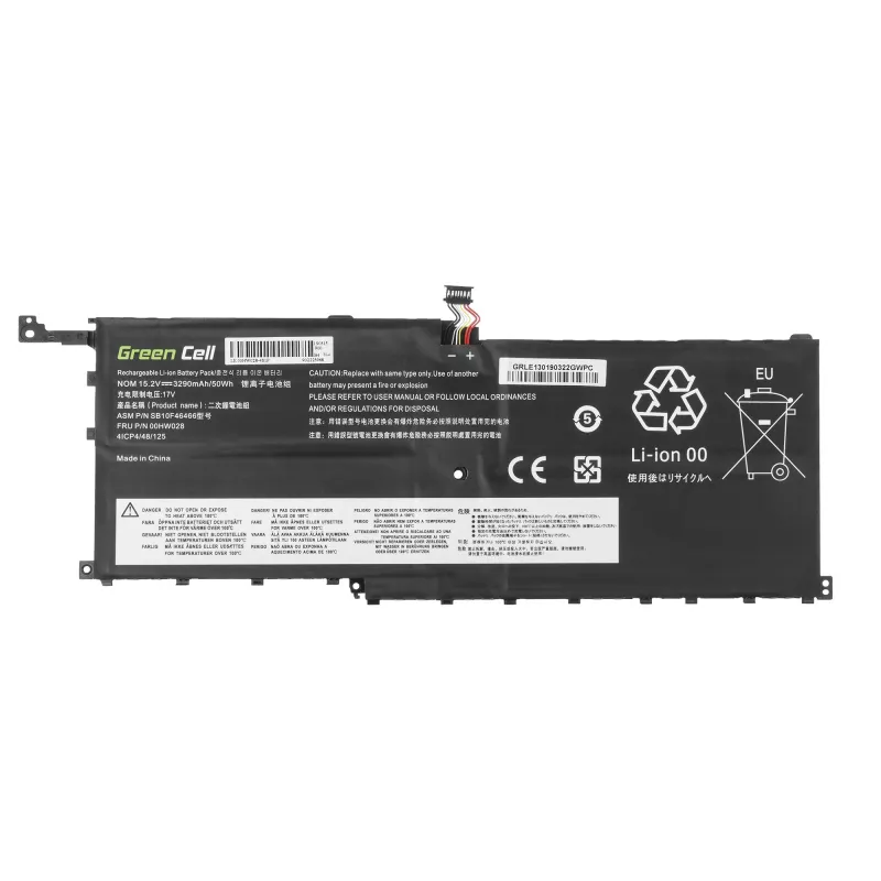 Batéria Green Cell LE130 pre Lenovo ThinkPad X1 Carbon 4th Gen