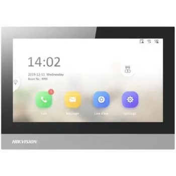 Monitor videovrátnika Hikvision DS-KH8380-WTE1 7-palcový farebný displej WLAN