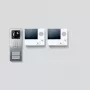 Siedle SET CVB 850-2 E/W - 8,89 cm (3,5 palca) - TFT - nehrdzavejúca oceľ - biela - interiér & exteriér - 756 x 504 pixelov - CMOS