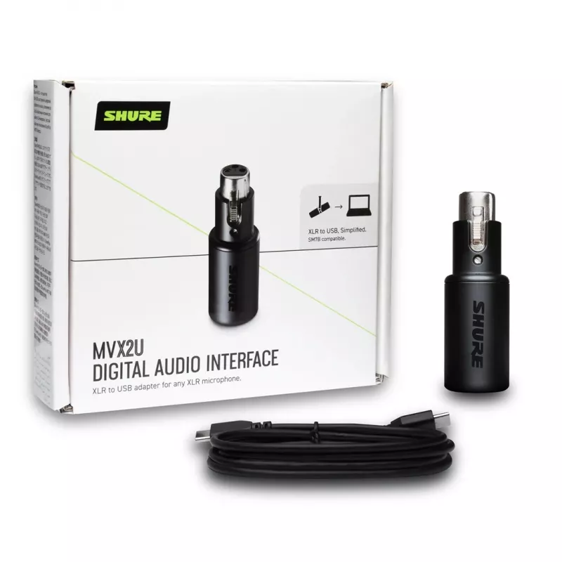 Shure MVX2U - digitálne audio rozhranie