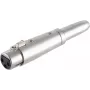 XLR konektor ShiverPeaks BS55051 6,3 mm stereo jack adaptér