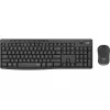 Logitech MK295 Silent – súprava klávesnice a myši – bezdrôtová – 2,4 GHz – Graphite – maďarské rozloženie