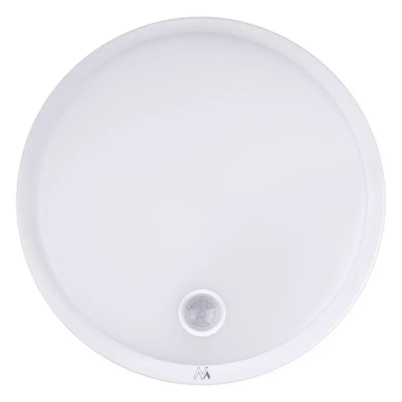 LED lampa s PIR senzorom MACLEAN MCE525 W — LED vonkajšie svietidlo s pohybovým senzorom