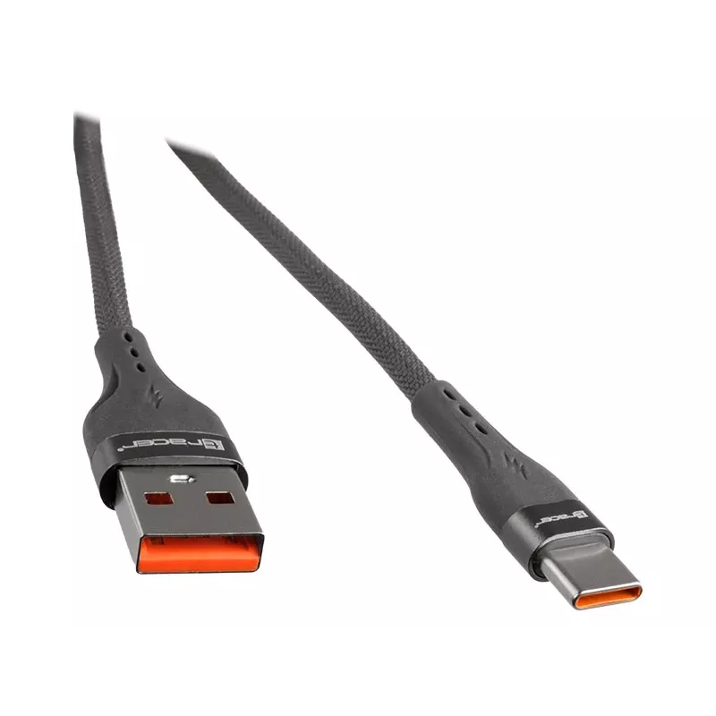 Tracer 47487 USB A - Type C M/M 1m kábel sivý