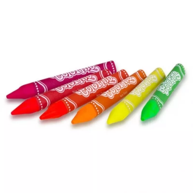 Colorino Kids neónové voskovky 6 farieb