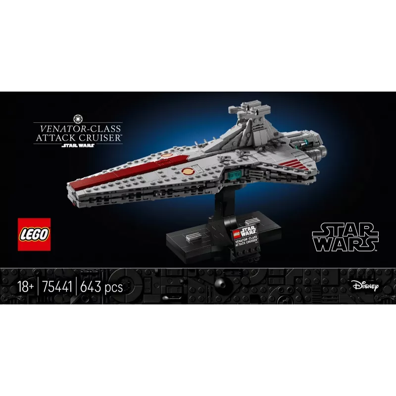 LEGO STAR WARS 75441 Útočný krížnik triedy Venator