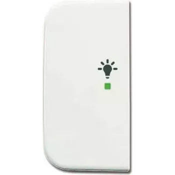 Kolískový spínač 1-násobný symbol svetlo alpská biela 6231-21-214 (6220-0-0090)