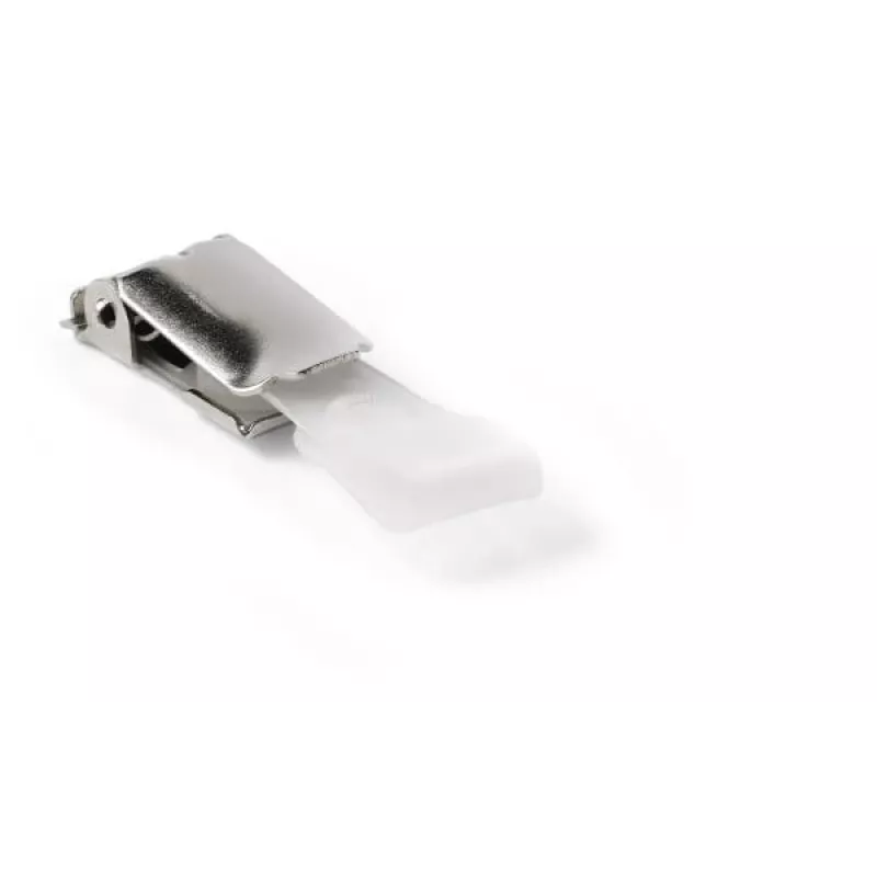 DURABLE klip na menovky a ID držiaky 1 balenie 25 ks 810326