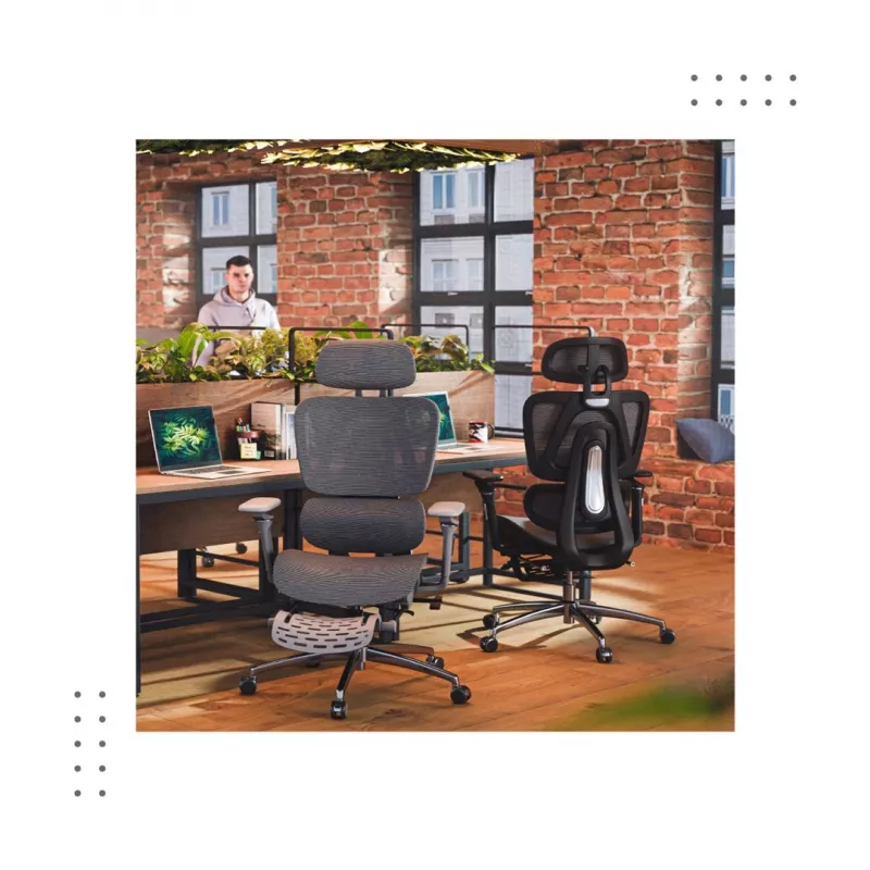 Kancelárska stolička mark adler Expert 7.9 čierna – ergonomická otočná stolička, čierna látka, model MA-EXPERT 7.9 čierna