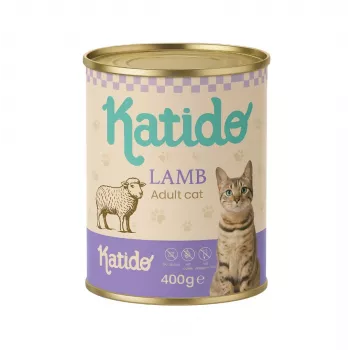KATIDO jahňacie - mokré krmivo pre mačky - 400 g