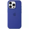 Silikónové puzdro Apple iPhone 16 Pro MagSafe ultramarínové puzdro