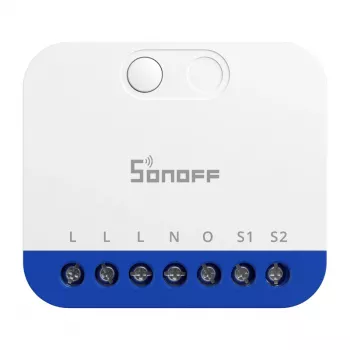 Smart Mini Wi-Fi stmievací ovládač Sonoff MINI‑DIM — kompaktný podomietkový modul na stmievanie LED/svetla, kompatibilný s Matter