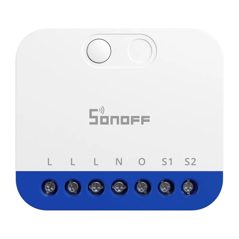 Smart Mini Wi-Fi stmievací ovládač Sonoff MINI‑DIM — kompaktný podomietkový modul na stmievanie LED/svetla, kompatibilný s Matter