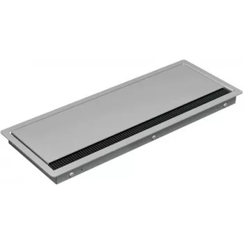 Bachmann CONI COVER Long 338.0080 vstavaný kryt prípojky, oceľ, striebrosivá