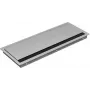 Bachmann CONI COVER Long 338.0080 Zapustený kryt prípojky, oceľ, strieborno-sivý