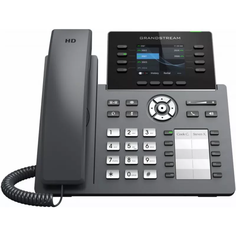 IP telefón Grandstream GRP2634 čierny