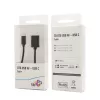 TB kábel OTG USB AF - USB C 15cm čierny (AKTBXKU4PAC015B)
