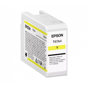 Atramentová kazeta Epson UltraChrome Pro 10 T47A4 žltá – originálna žltá atramentová kazeta