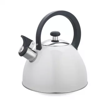 Maestro MR-1302-WG kanvica s píšťalkou na sporák, 2,5 l, biela