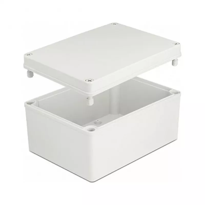 Puzdro DeLOCK inštalačné puzdro IP65 vodotesné 200 x 150 x 100 mm sivé