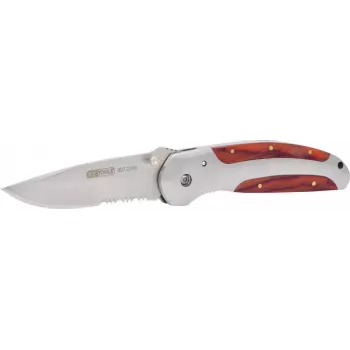 Vysúvací nôž ks tools 907.2190, dĺžka čepele 220,0 mm, s uzamykacím mechanizmom