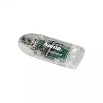 Hama 8in1 SD/MicroSD čítačka kariet, microSDHC, miniSDHC, 480 Mbit/s, Windows ME/2000/XP/Vista Mac OS 10.x +, 27 x 72 x 10 mm