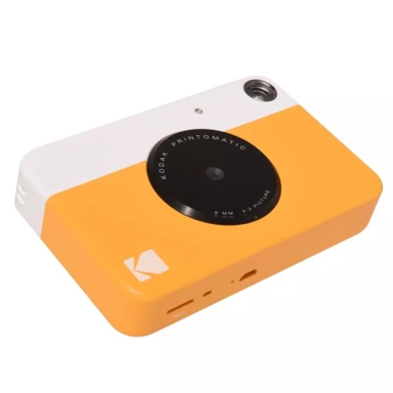 Kodak PRINTOMATIC instantná kamera, 2x3'', žltá