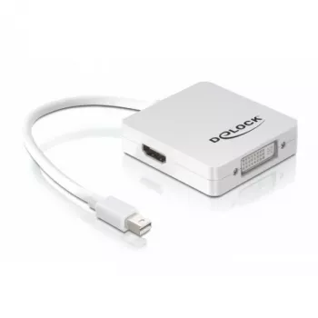 Video kábel adaptér DeLOCK 61768 Mini DisplayPort DisplayPort DVI HDMI 0,24 m