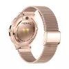 Smartwatch Colmi V89 nerezová oceľ zlatá s Bluetooth a meračom tepu