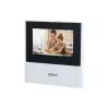 Dahua VTH2611L-WP vnútorný monitor IP a Wi-Fi, 4,3-palcový (10,9 cm) dotykový displej TFT, 480x272, PoE, biely