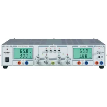 Voltcraft laboratórny napájací zdroj, nastaviteľný VSP 2653 0,1 - 65 V/DC 0 - 3 A 399 W 3 x (VSP 2653)