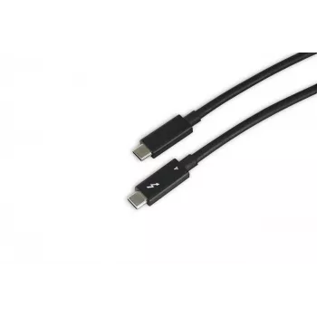 Thunderbolt kábel Lenovo 4Z51A40455 — 2 m, 40 Gbit/s, konektor samec na konektor samec, čierny