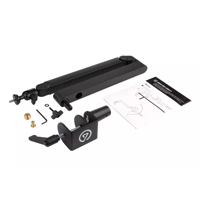 Mikrofónne rameno Elgato Wave Mic Arm Low Profile — nastaviteľné nízkoprofilové rameno pre štúdio a streaming
