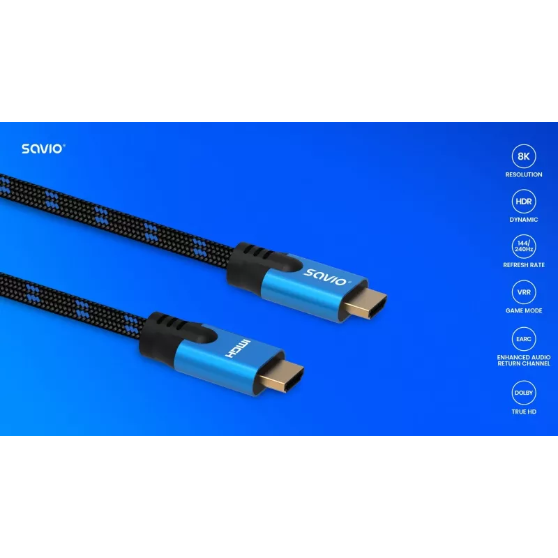 HDMI kábel Savio CL-143 3m