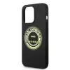 Karl Lagerfeld Soft Cover Silicone RSG čierne pre Apple iPhone 14 Pro KLHCP14LSRSGRCK