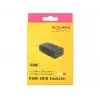 Adaptér HDMI (konektor samec) > HDMI (konektor samica), EDID emulátor (čierny)
