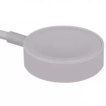 Akyga AK-SW-15 magnetický nabíjací kábel pre Apple Watch, USB, 1 m, biely (AK-SW-15)