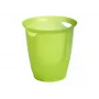 Durable TREND okrúhly odpadkový kôš 31,5 cm, zelený priesvitný