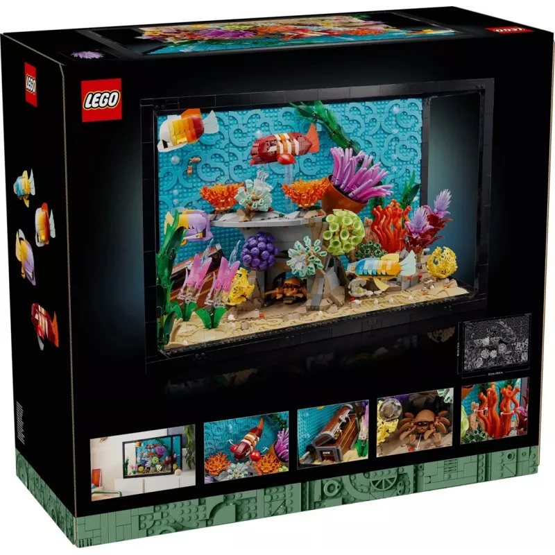 LEGO ICONS 10366 Tropické akvárium