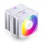 CPU chladič Jonsbo CR-3000E Dual-Tower ARGB White, Dual-Tower vzduchový chladič s ARGB osvetlením