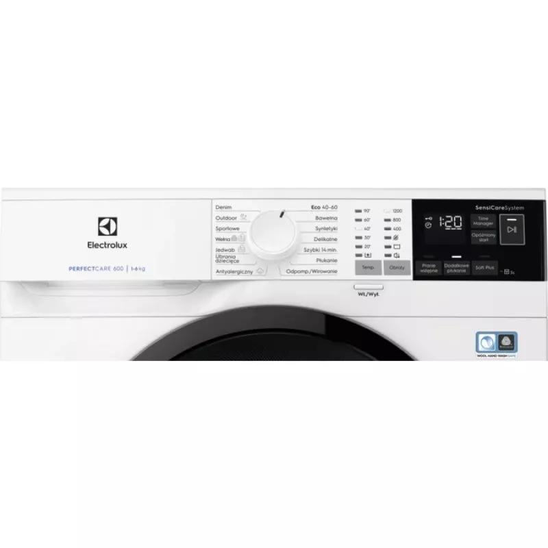 Práčka Electrolux EW6SN426BP 6 kg, energetická trieda D