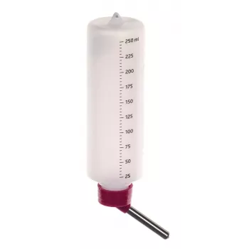 Trixie napájacia fľaša z plastu 0,25 l – napájacia fľaša pre morčatá, plast, 201–499 g