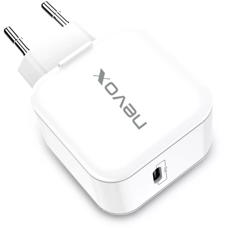 nevox 20W USB-C PD nabíjačka biela napájací zdroj