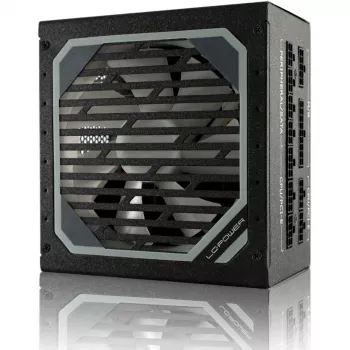 LC Power Super Silent Modular Series LC6550M V2,31 - napájací zdroj (interný) - ATX12V 2,3 - EPS12V - 80 PLUS Gold - AC 110-240 V - 550 Watt - aktívne PFC - Hammered čierna (L