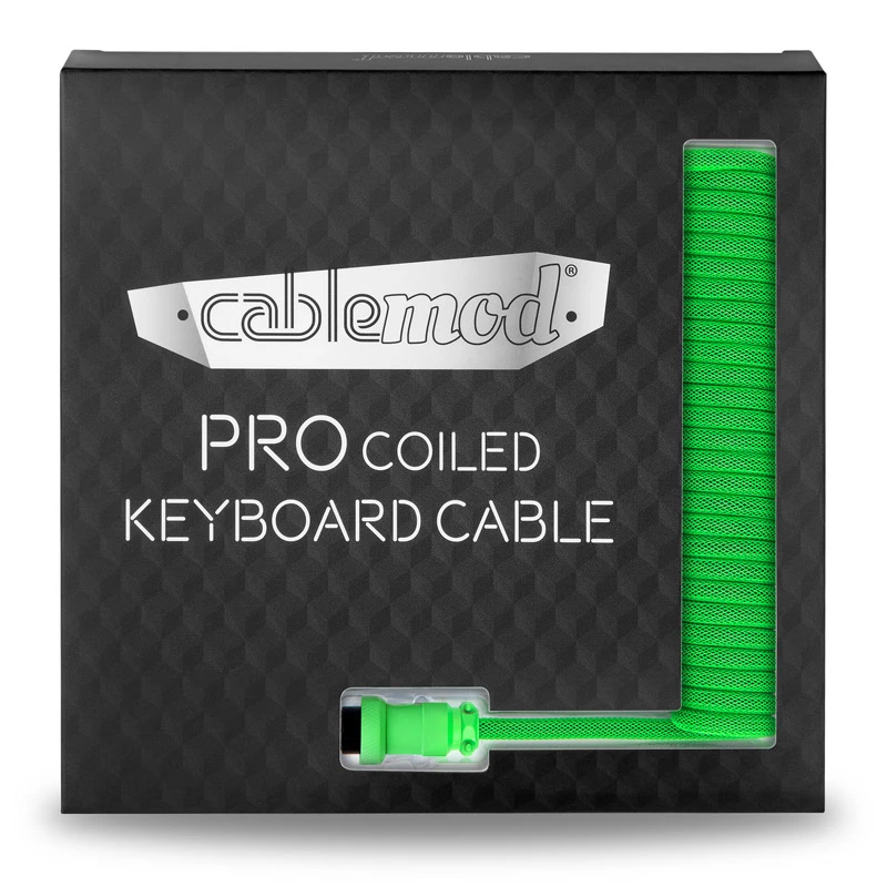 Napájací kábel CableMod PRO ModMesh 12VHPWR konektor samec na 8-Pin PCIe 45 cm svetlomodrý
