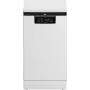 BEKO voľne stojaca umývačka riadu BDFS26120WQ, energetická trieda E, šírka 45 cm, 6 programov, invertorový motor, tretí zásuvka, biela