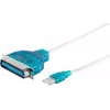 Paralelný tlačiarňový kábel ShiverPeaks 75607 1,2 m USB-Centronics